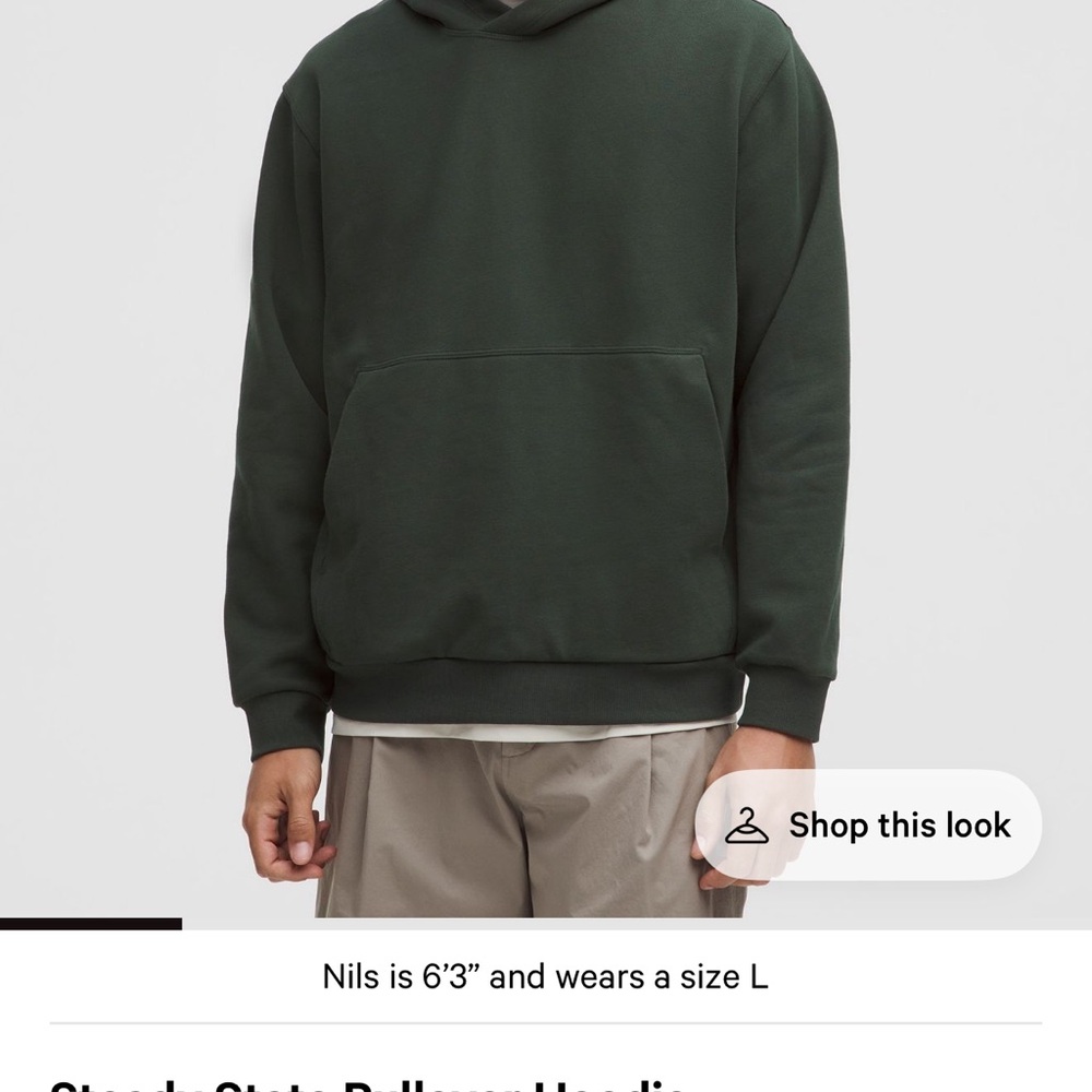 Lululemon steady state hoodie men’s